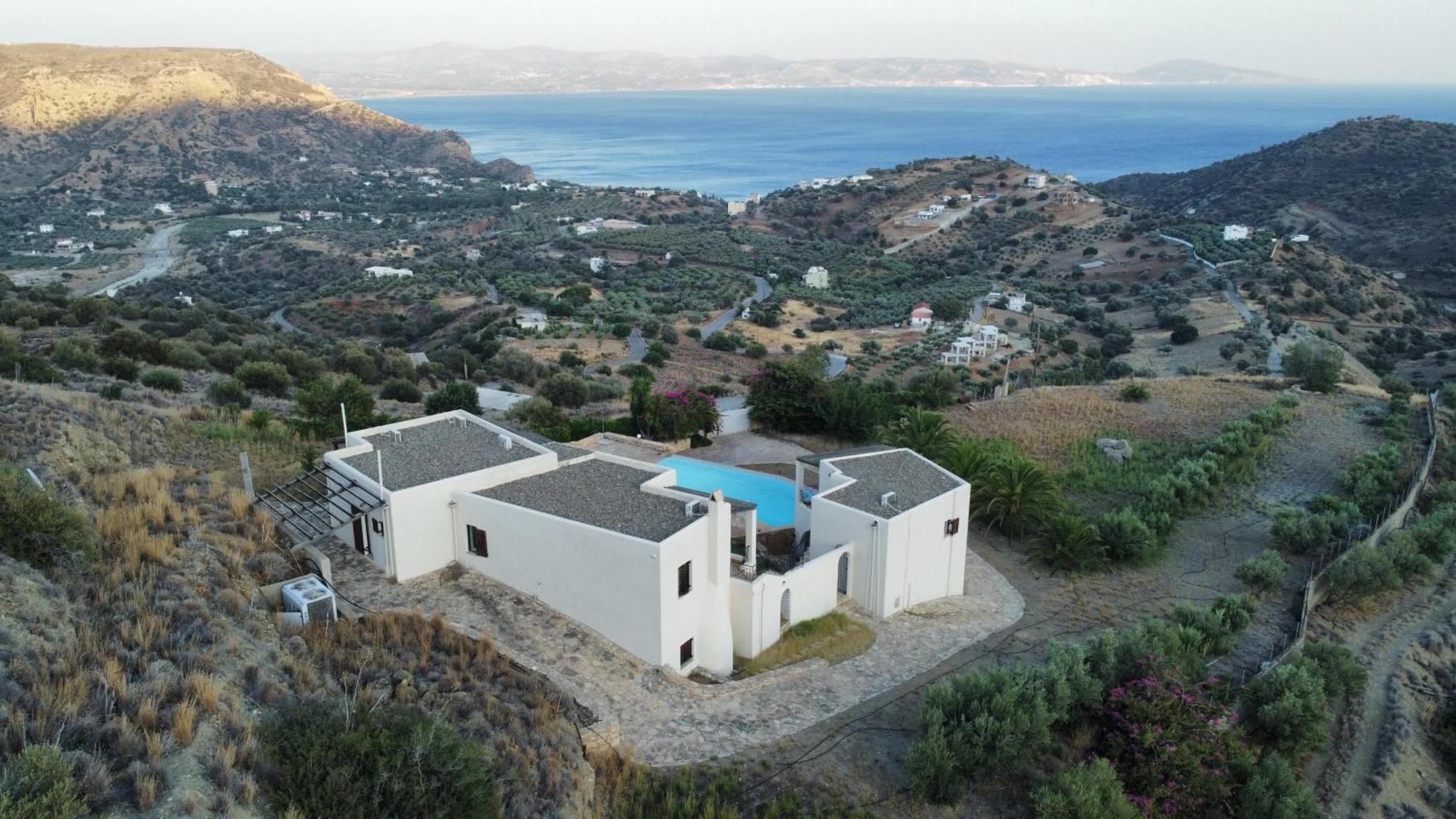 Island Villa Agia Galini  Exterior photo